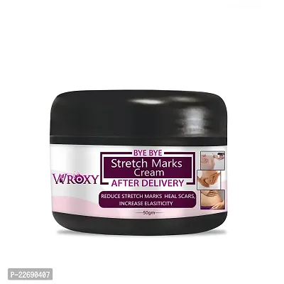 Wroxy Stretch Marks Cream for Reducing Stretch Marks  Scars Weight Loss for Women/Men - 50GM (Pack of 1)-thumb0