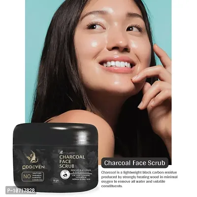 Trendy Activated Charcoal Face Scrub