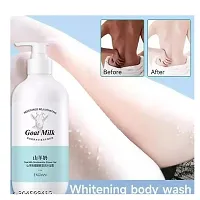 Goat milk Mousse body wash whitening shower gel moisturizing body care-thumb4