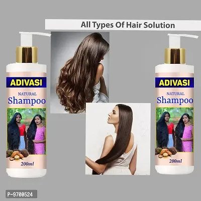 Adivasi Neelambari Medicine All Type Of Hair Problem Herbal Natural Hair Shampoo With Oil 200ML+100ML Pack Of 2-thumb0