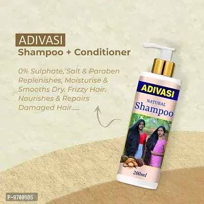 Adivasi Neelambari Hair Care Oil Best Hair Growth Oil Hair Shampoo, 200ML Pack Of 1Buy 1 Get 1 Free-thumb3