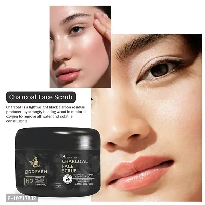 Trendy Activated Charcoal Face Scrub Pack Of 1 Scrub