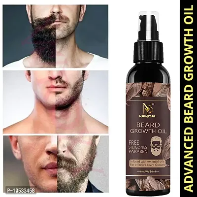 NAINITAL Godfather Lite Beard Oil (50 ML) Hair Oil  (50 ml)-thumb0