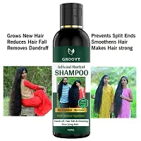 Adivasi Neelambari Ayurvedic Herbal Hair Shampoo For Dandruff Control And Hair Fall Control For Unisex Shampoo , 100 ML-thumb3