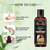 Hair Oil with 16 Essential Oils for Hair Regrowth, Dandruff Control , Black Seed - Hair Care  Blend Of Multiple Essential Oils Hair Oil (50 ml) (1 pack)-thumb3