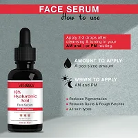 10% Hyaluronic Acid for Intense Hydration, Glowing Skin  Fines Lines | Daily Hydrating Face Serum For Women  Men with Dry, Normal  Oily Skin | 30 ml-thumb4