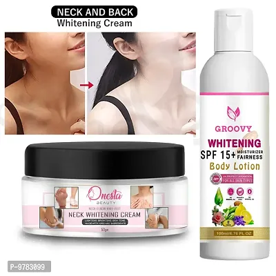 Whitening Body Lotion On Spf15+ Skin Lighten and Brightening Body Lotion Cream (100 Ml) Pack Of 1 Lotion and Creams With Whitening Cream
