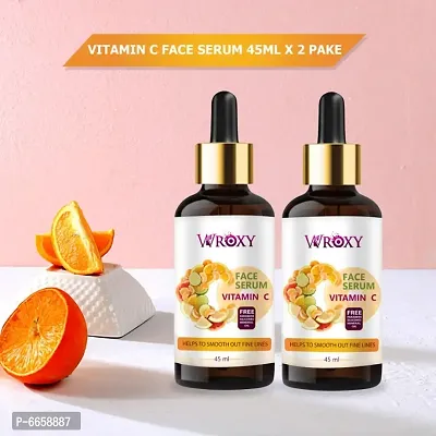 Vitamin C Face Serum - Skin Brightening Serum, Anti-Aging - Skin Clearing Face Serum (90ML) (PACK OF 2)-thumb0