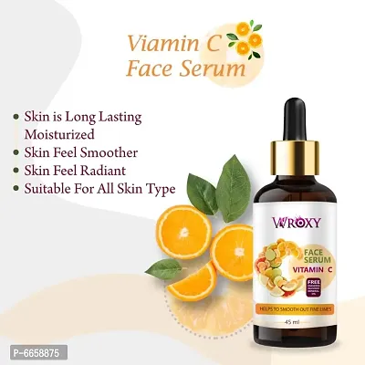 Vitamin C Face Serum - Skin Brightening Serum, Anti-Aging - Skin Clearing Face Serum (45ML) (PACK OF 1)-thumb4