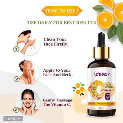 Vitamin C Face Serum - Skin Brightening Serum, Anti-Aging - Skin Clearing Face Serum (135ML) (PACK OF 3)-thumb3