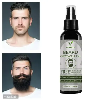 Strong and Healthy Beard Growth Hair Oil (50 ml)-thumb0