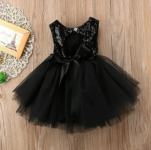 Partywear Net Dress for Girls