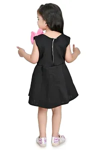 Stylish Cotton Polyester Blend Printed Frocks For Girls-thumb3