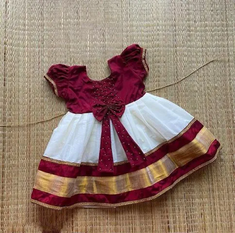 kids pattu frock