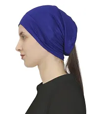 HEJABIYA Hijab Under Cap | Inner Cap for Hijab | Multipurpose Headband - Free Size (Pack of 5)-thumb1