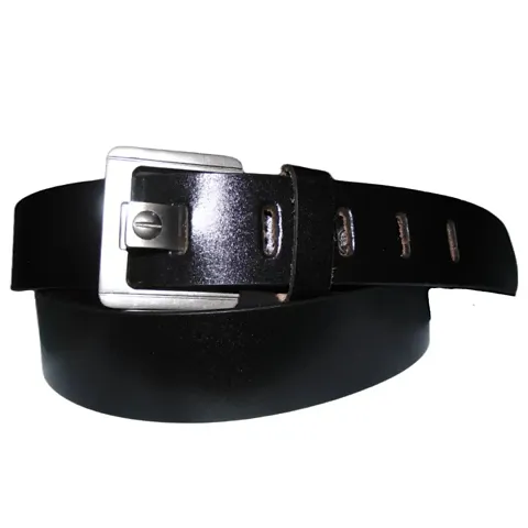 Genuine leather belt for mens