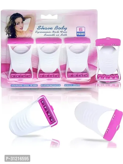 Body  Bikni Saving Razor Is very easy to 1 Set Of 6 Pieces-thumb0