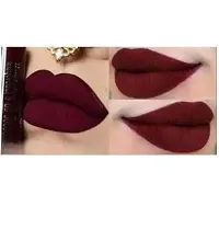 Matte Me Waterproof Long Lasting Lipstick Maroon Colour 1 Piece-thumb2