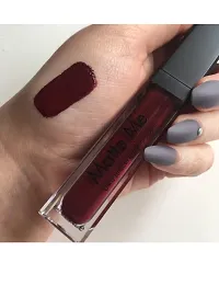 Matte Me Waterproof Long Lasting Lipstick Maroon Colour 1 Piece-thumb3