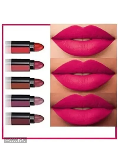 Long Lasting Matte Finish Lipstick 5 in 1-thumb3