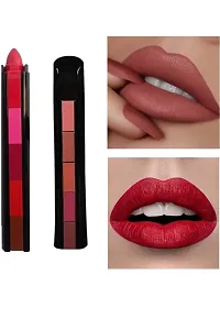 Long Lasting Matte Finish Lipstick 5 in 1-thumb1