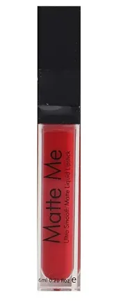 Matte Me Waterproof Long Lasting Lipstick Red Colour-thumb1