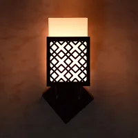 Kelma Wooden Modern Design Wall Lamp Wall Light Suitable for Living Room,Foyer,Bedroom,Hallway(Pack of 1)-thumb1