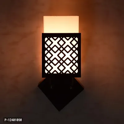 Kelma Wooden Modern Design Wall Lamp Wall Light Suitable for Living Room,Foyer,Bedroom,Hallway(Pack of 1)-thumb2