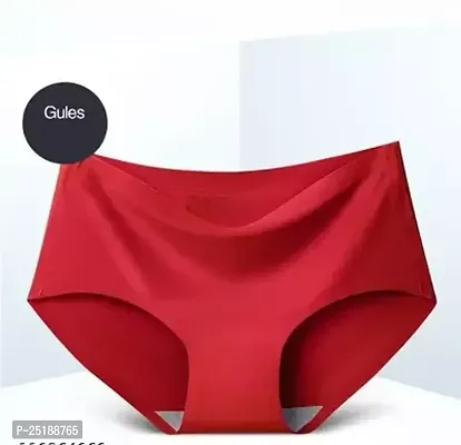 Stylish Red Silk Hipster For Women Pack Of Single-thumb0