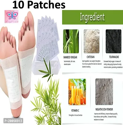 Foot Patches 10 Stripe For Dirt Revoval