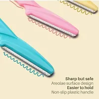 3 Exfoliating Trimming Shaving Grooming Eyebrow Shaper Trimmer Eyebrow Razor Q-thumb2