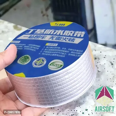 Aluminum Foil Crack Repair Waterproof High-Temperature Resistant Adhesive Tape-thumb0