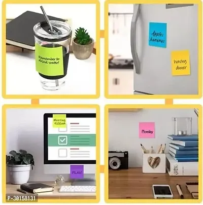 Sticky Notes, Self-Stick Note Pads, Index Tabs for Desk, Office, School and Memo-thumb3