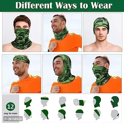 3 - Solid Color Plain Tube Seamless Neck Gaiter Bandana For Outdoor Activities Cycling Polyester Neck Gaiter-thumb2