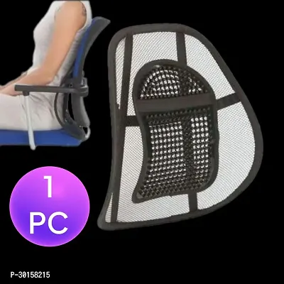 1 - Adjustable Straps Mesh Lumbar Support Posture Chair Back Support Breathable-thumb0