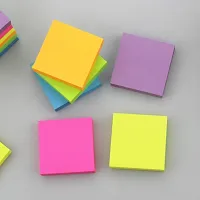 NeonTask Post Its 400 Sheets Sticky Notes  5 Colors  3x3 Neon,(80*5)-thumb1