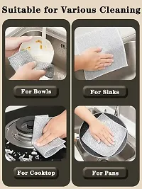 6- Scrubbing Cleaning Cloth For Kitchen Dish Pot Pan Cleaning-thumb3