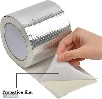 Waterproof Butyl Rubber Aluminum Foil Strong Adhesive Silver Colour Repair LX-thumb2