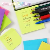 Fluorescent Paper Self Adhesive Sticky Notes Bookmark Point It Marker Sticker-thumb1