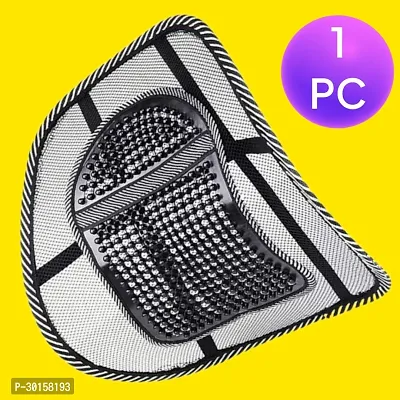 1 - Car Seat Chair Back Cushion Mesh Lumbar Back Brace Cushion Home Office-thumb0