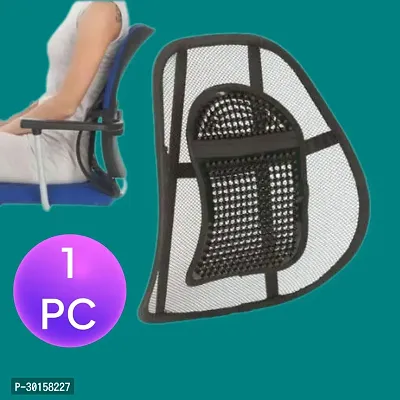 1 - Car Seat Chair Mesh Back Mesh Massage Cushion Chair Backrest-thumb0