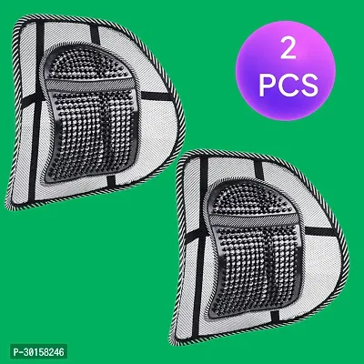 2 - Mesh Summer Outdoor Car Office Waist Back Suppoer Massage Cushion