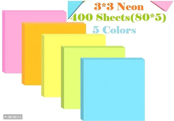 Colorful Sticky Notes Student Message Note Paper Office Memo Sticker Stationery-thumb0