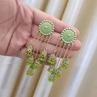 MY-Jhumkas Latest Collection 5 Layer Latkan earrings for Girls-thumb1