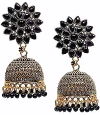 MY-FANCY DROUP JHUMKI COMBO OF 4(PAIRS)-thumb1