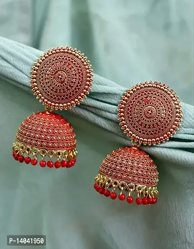 FLORAL JHUMKI EARRING-thumb0