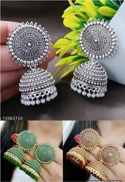 Elegant Earrings for Women - 3 Pair