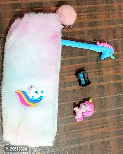 Unicorn pen pouch-thumb0