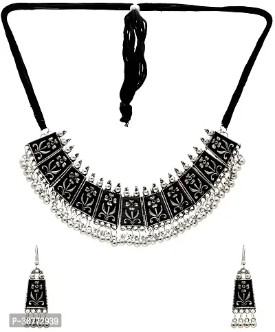 Stylish oxidized  jewelry set For Women Pack Of 2-thumb2