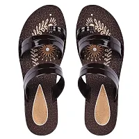 Frabio Casual Comfot Heel Wedding Party Fashion Chappal For Womens And Girl, Slip On Super Light weight Chappal  Non-Slippery Chappal For Women-thumb2